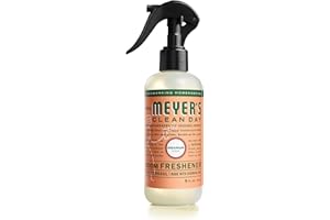 MRS. MEYER'S CLEAN DAY Room and Air Freshener Spray, Non-Aerosol Spray Bottle Infused with Essential Oils, Geranium, 8 Fl. Oz