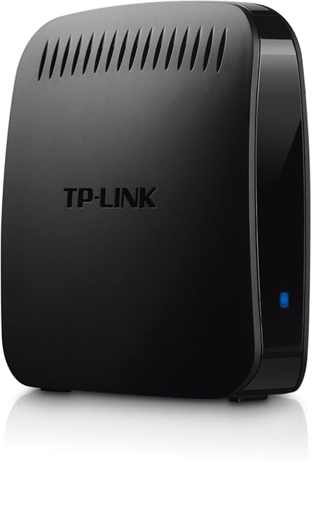 TP-Link TL-WA890EA N600 Universal Dual Band Wireless Internet Adapter für Smart TV und Blu-ray (Ethernet to WLAN, 4x RJ-45 Po