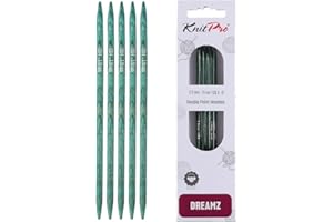 KnitPro Dreamz Double Pointed Needles 6" (15cm) | US Size 4 (3.5mm)