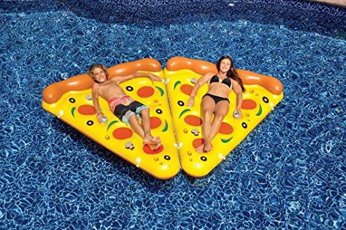 Swimline 90645 - 6-Foot By 5-Foot Giant Inflatable Pizza Slice