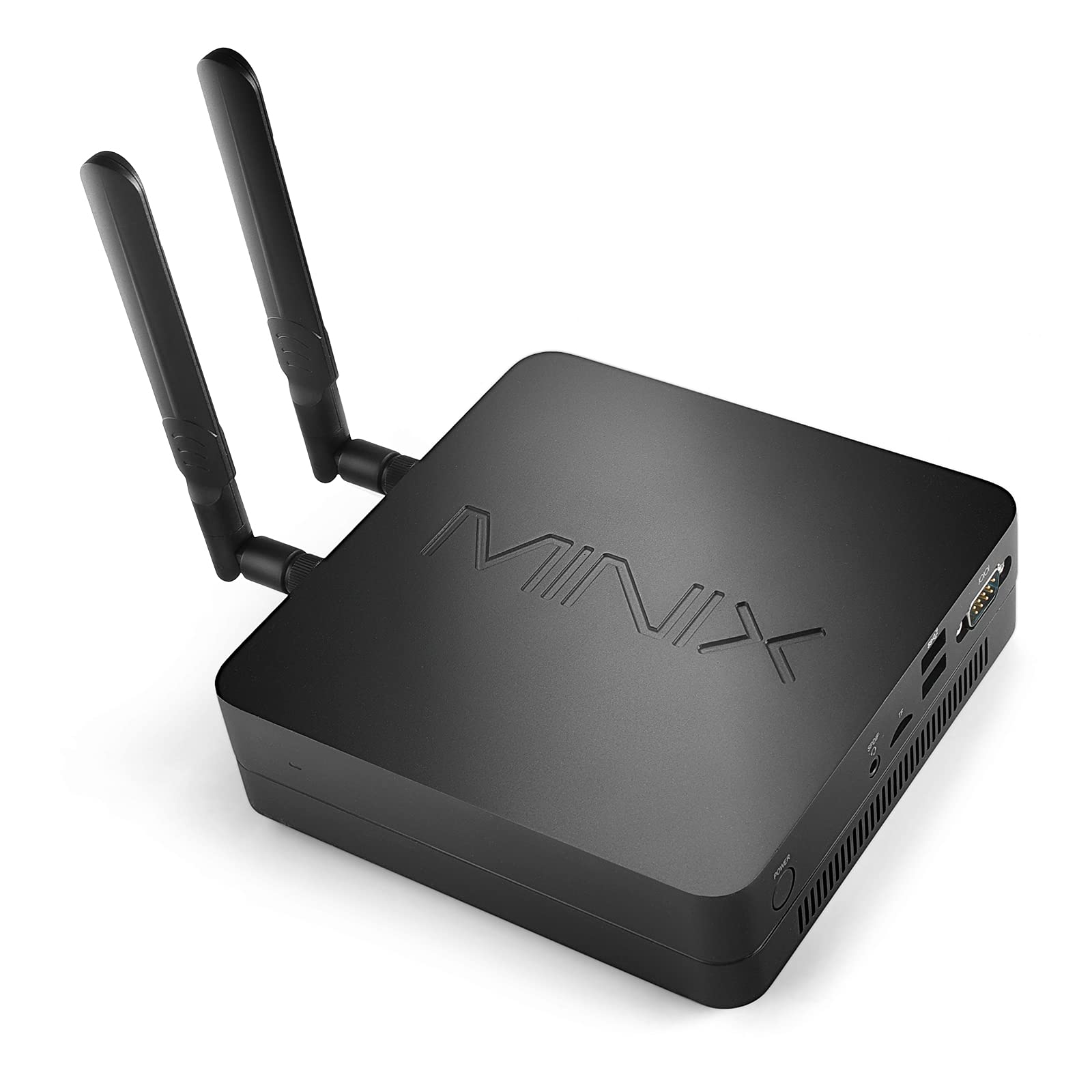 MINIX NGC-5, Intel i5-8279U Mini PC 8GB/256GB M.2 NVMe SSD, Triple 4K @ 60Hz Display/HDMI 2.0/ USB-C/DP/2xGigabit Ethernet/4USB 3.1. Support 4G LTE, SSD (SATA), Auto Power On