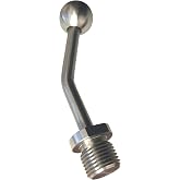 All-Wall Drywall Angle Head Bent Ball Adapter - Fits TapeTech, Columbia, Level 5, Drywall Master Heads and Handles