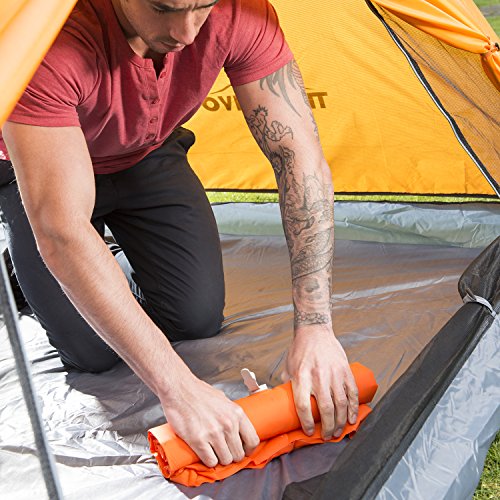 Ultralight Sleeping Pad by VENTURE 4TH | Lightweight, Compact, Durable, Tear Resistant, Supportive and Comfy | For Camping , Traveling , Lounging , Sleeping Bags , Hammocks , Hiking and More | Green