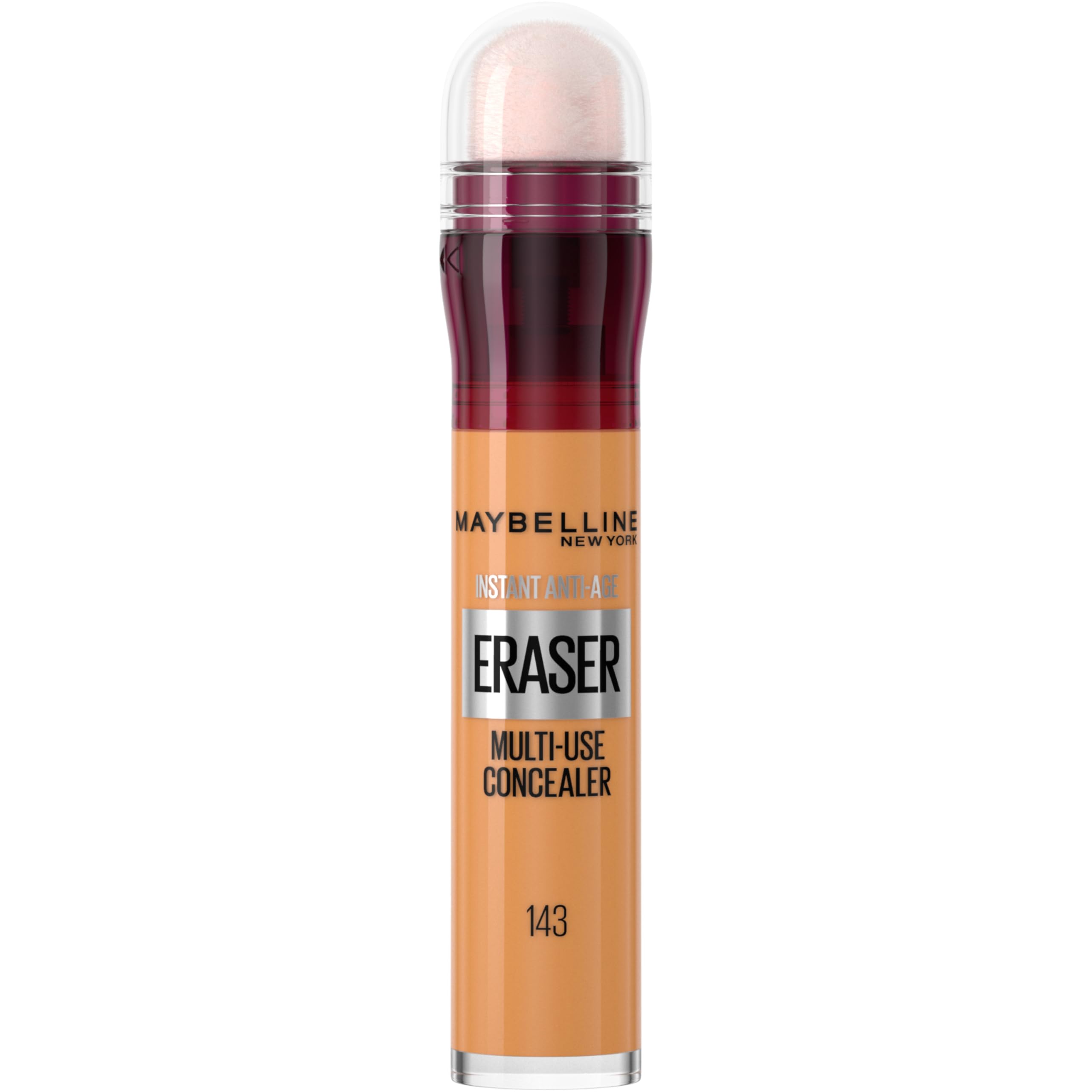 Photo 1 of Maybelline Instant Age Rewind Instant Eraser Multi-Use Concealer, Crease-Resistant Coverage, Up to 12HR Moisturizing Wear, 143, 1 Count