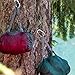HEROCLIP Carabiner Clip and Hook (Medium) for Camping, Backpack, and Garage, Green