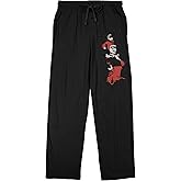 Harley Quinn Villain Pose Men's Black Sleep Pajama Pants