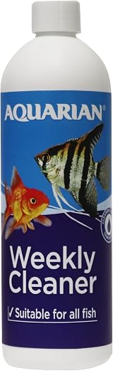 AQUARIAN Weekly Water Cleaner 473ml Aquarium Bacteria Bottle