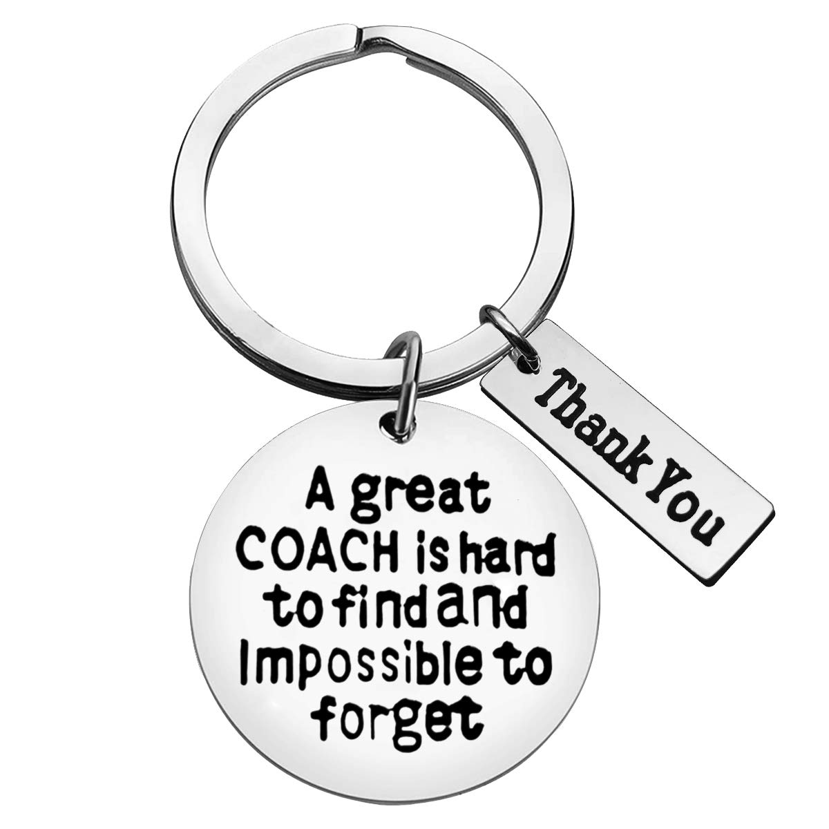 Thank You Keyring Gifts for Coach Women Men Appreciation Gifts Keyring Thank You Keyring Gifts Teacher's Day Gift Retirement Gifts Keyring Birthday Gifts Keyring New Year Gifts