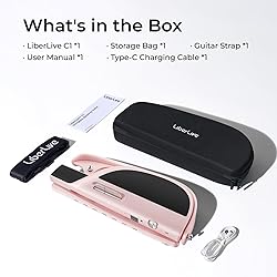 LiberLive C1 Stringless Smart Guitar, Foldable