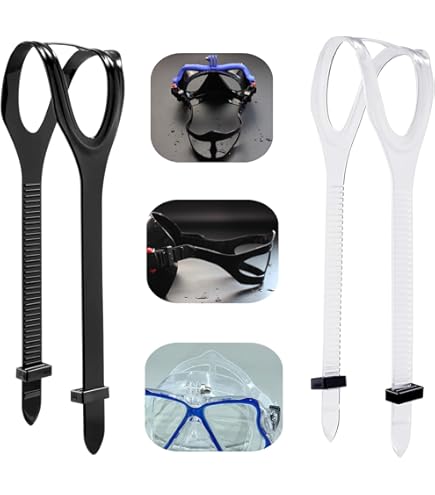 Universal Silicone Mask Strap Replacement Black