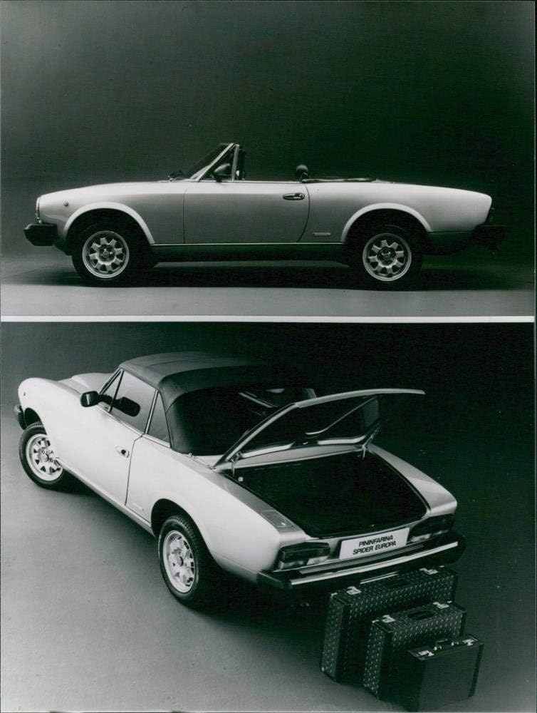 Photographs - Vintage photo of Pininfarina Spider Europa