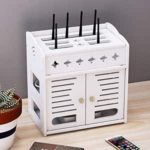Caja De Consola De TV De Escritorio, Estante De Enrutador WiFi