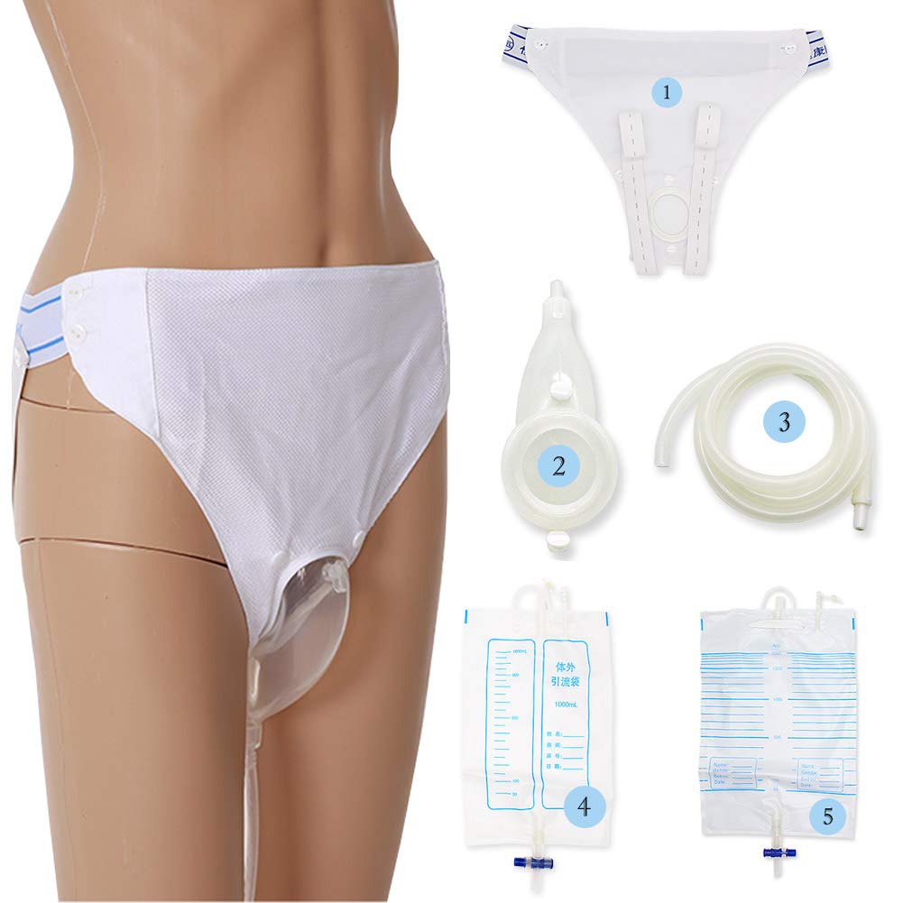 Buy Urinal Bag 1000ml Reusable Collection Urinal Bag Home Care Reusable