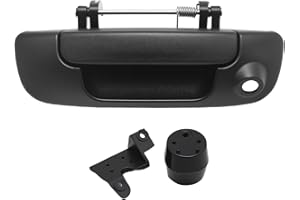 SYOWADA 55276237AA Textured Black Tailgate Handle Latch, Replacement for Dodge Ram 1500 2002-2008 Replacement for Dodge Ram 2