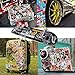 CHSTAR Cartoon Water Bottles Stickers, Cute Laptop Stickers for Hydro Flask,Guitar,Bike,Skateboard,Computer Stickers Waterproof Vinyl Decals Stickers, Best Gift for Adult,Children,Teen 45pcs Pack.