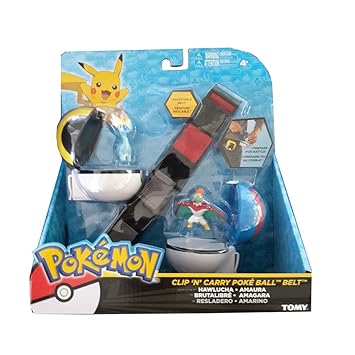 Rocco Giocattoli 'Pokemon Gürtel Clip N Carry Poké Ball sortiert-Pokeball – Rocco Spielzeug T18206
