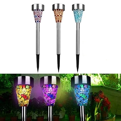 Led solar border lights