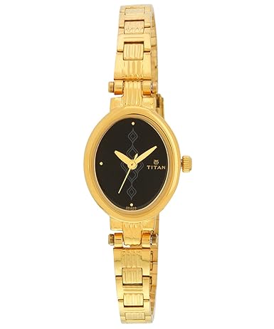 Analog Black Dial Womens Watch -NK2535YM02