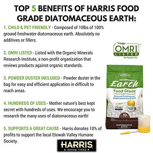 3 Harris+Diatomaceous+Powder+Duster+Included