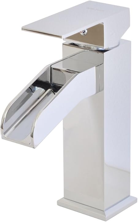 Belle Foret Cp Wh81211 Single Hole 1 Handle Mid Arc Bathroom