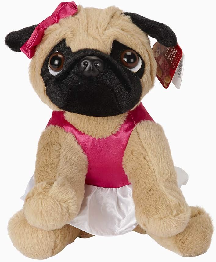 Cuddles Pug Soft Toy-20 cms