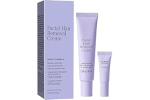 GENERIC Luuma Facial Hair Removal Cream, Hydrateology Facial Hair Removal, Gentle Hairs Removers for Women, Long-Lasting Depilatory Cream for All Skin Types