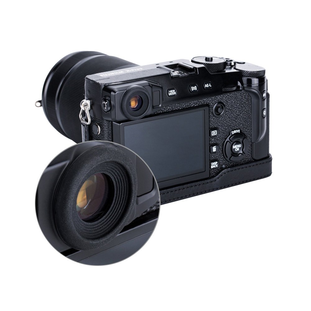 JJC Soft Silicone Rubber Eyepiece Eyecup for Fujifilm X-Pro2 Camera (2pcs per Package)