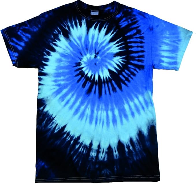 Colortone Rainbow Tie Dye Shirt Blue Ocean Xl Amazon De Bekleidung