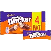 Double Decker Chocolate Bar 4 x 34g (Pack of 1)