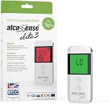AlcoSense Elite 3 Breathalyser UK Limits Colour Screen Two Decimal view 8