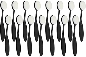 PATIKIL Blending Brushes for Crafts, 15 Pcs 4# Plastic Ink Blending Brushes Tool for Card Making Painting Card Making Stampin