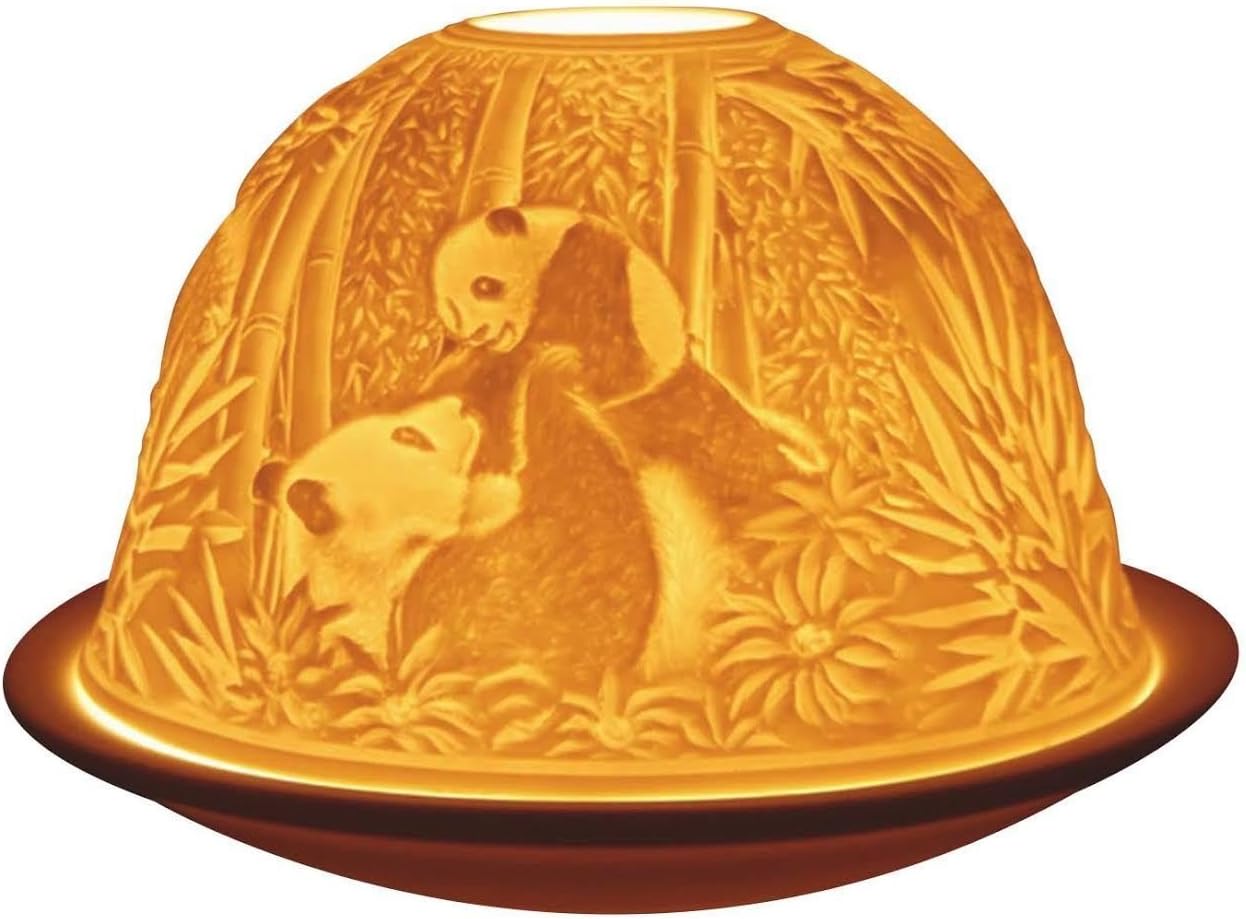 Welink Light-Glow Tealight Candle Holder, Pandas