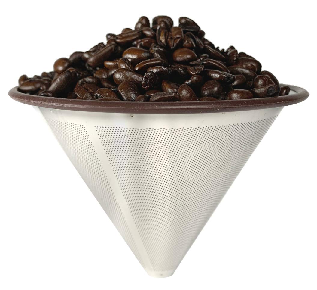 Reusable Pour Over Coffee Filter - Drip Coffee Filter for Chemex, Hario V60, Bodum and More