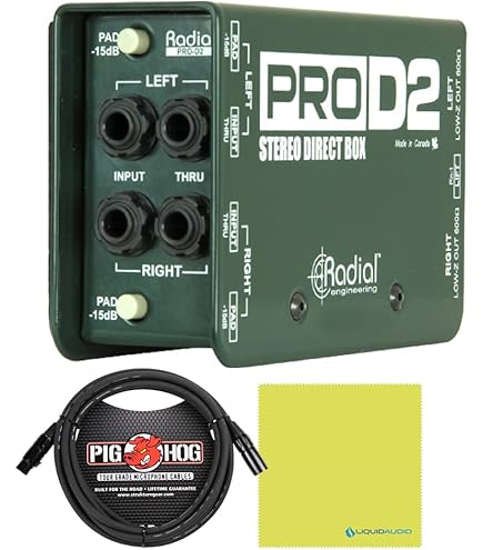 Amazon.com: Radial J48 Stereo 2-Channel Active Instrument