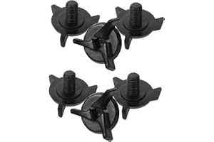 NULYLU 6pcs Motorcycle Helmet Visor Screws Replacement Helmet Parts for Secure Visor Attachment Easy