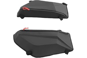 Aramox UTV Side Door Storage Bags, Lower Door Storage Bags Semi Hard Waterproofing 5L Capacity Replacement for Can Am Maveric