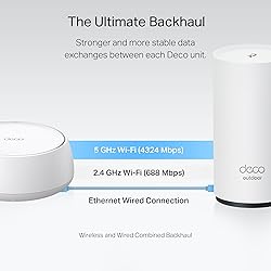 TP-Link Deco BE25-Outdoor BE5000 Dual-Band Wi-Fi 7