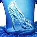 TIAOBU Girls Gymnastics Crystal Shoes Print Dance Ballet Leotard Tutu Dress Size 7-8