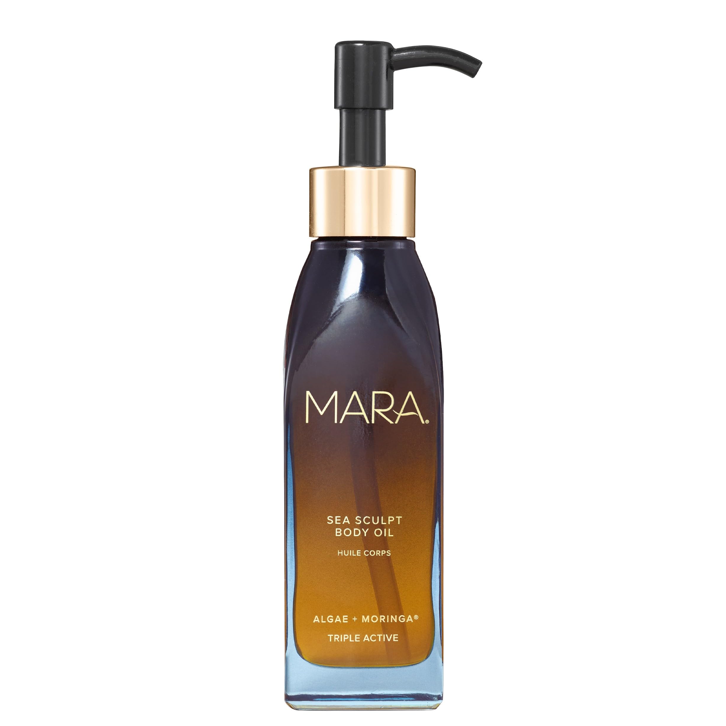 Photo 1 of MARA - Sea Sculpt Body Oil for Firmness & Cellulite with Algae + Moringa | Proprietary Plankton Actives to Smooth, Tone, Firm + Hydrate Skin, For All Skin Types (4 fl oz | 120 ml)