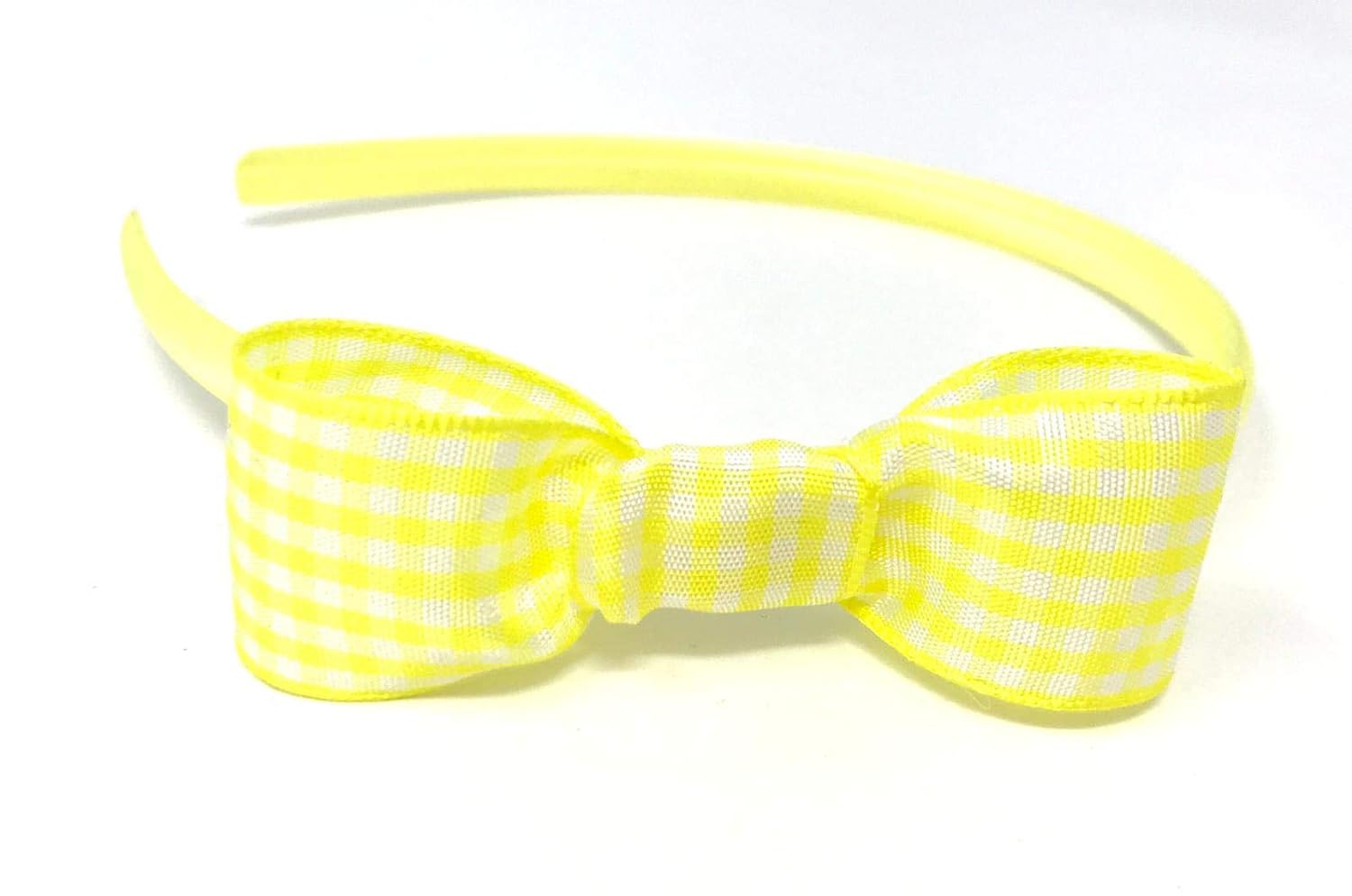 yellow headband bow