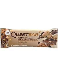 Quest Nutrition Peanut Butter Brownie Smash Bar, 12 Count