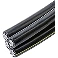 Nassau Electrical Supply 300' 4-4-4-4 Tulsa Quadruplex Aluminum Conductor Underground Direct Burial URD Cable 600V