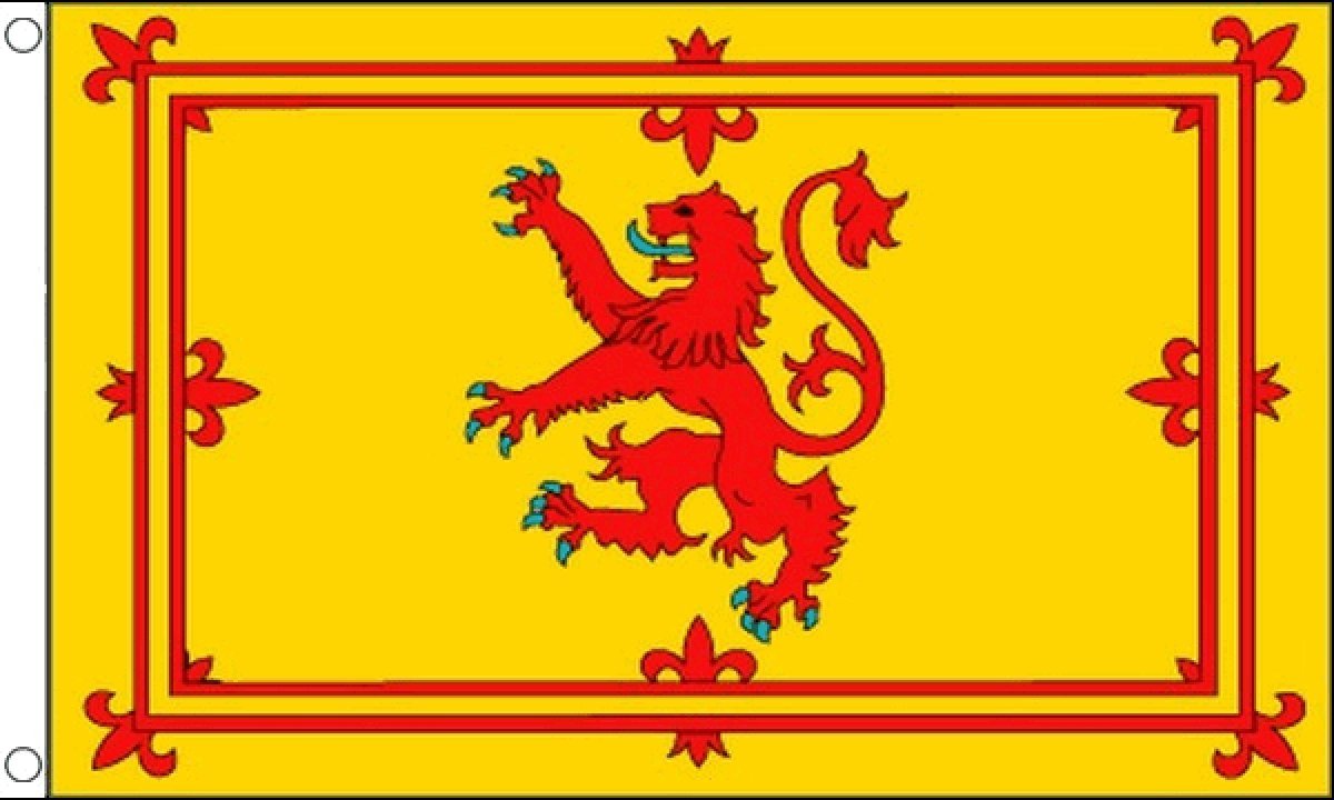 Perfectflags Scotland Rampant Lion Flag 3ft x 2ft Medium - 100% Polyester - Metal Eyelets - Double Stitched