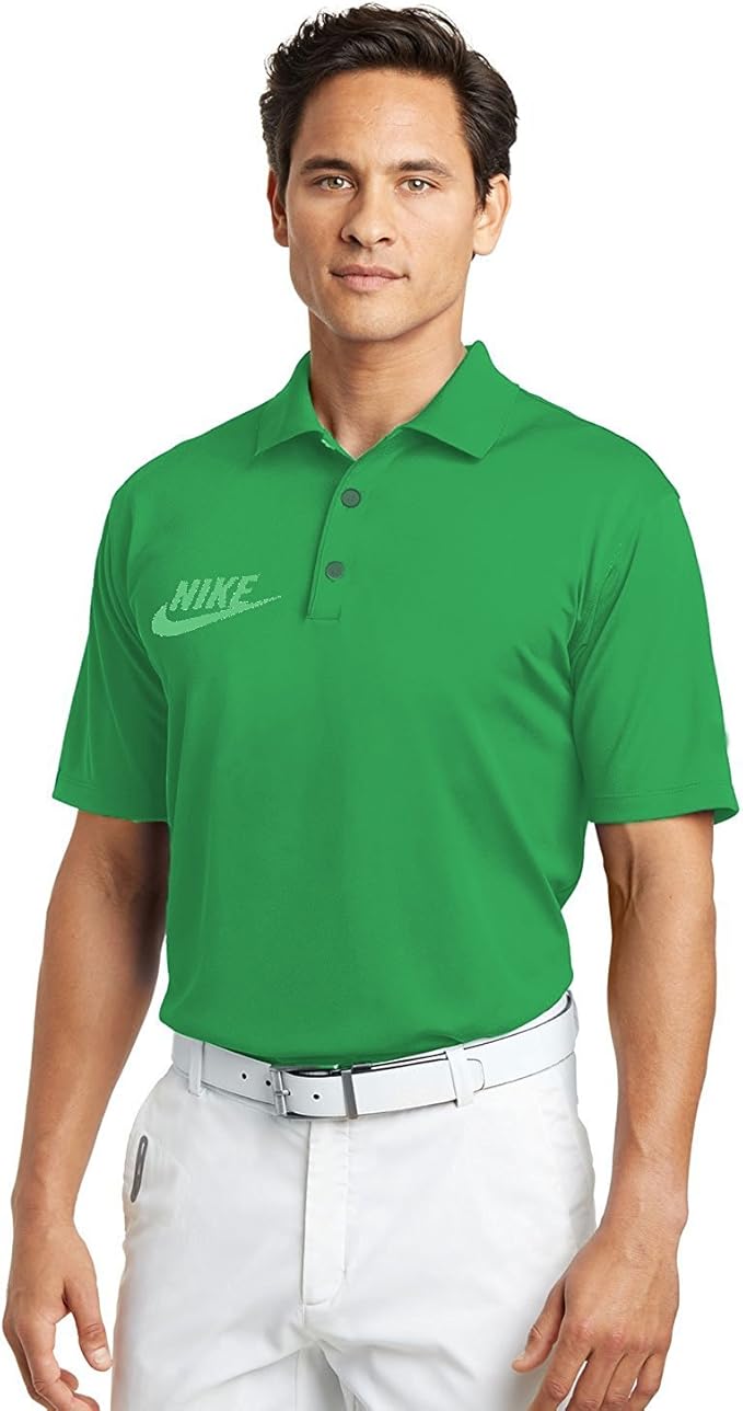 nike golf polo green