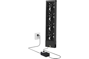 AMCHIXIN 27.6-29.5 Inch Vertical Window Exhaust Fan for Sliding Windows – Match Top and Bottom Frame Quick Installation without Tools Adjustable Airflow for Bedroom Attics Hot Rooms (Black)