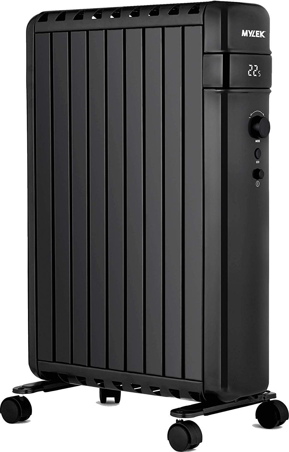 Super Saturday MYLEK Digital Oil Filled Radiator Electric 2 5KW