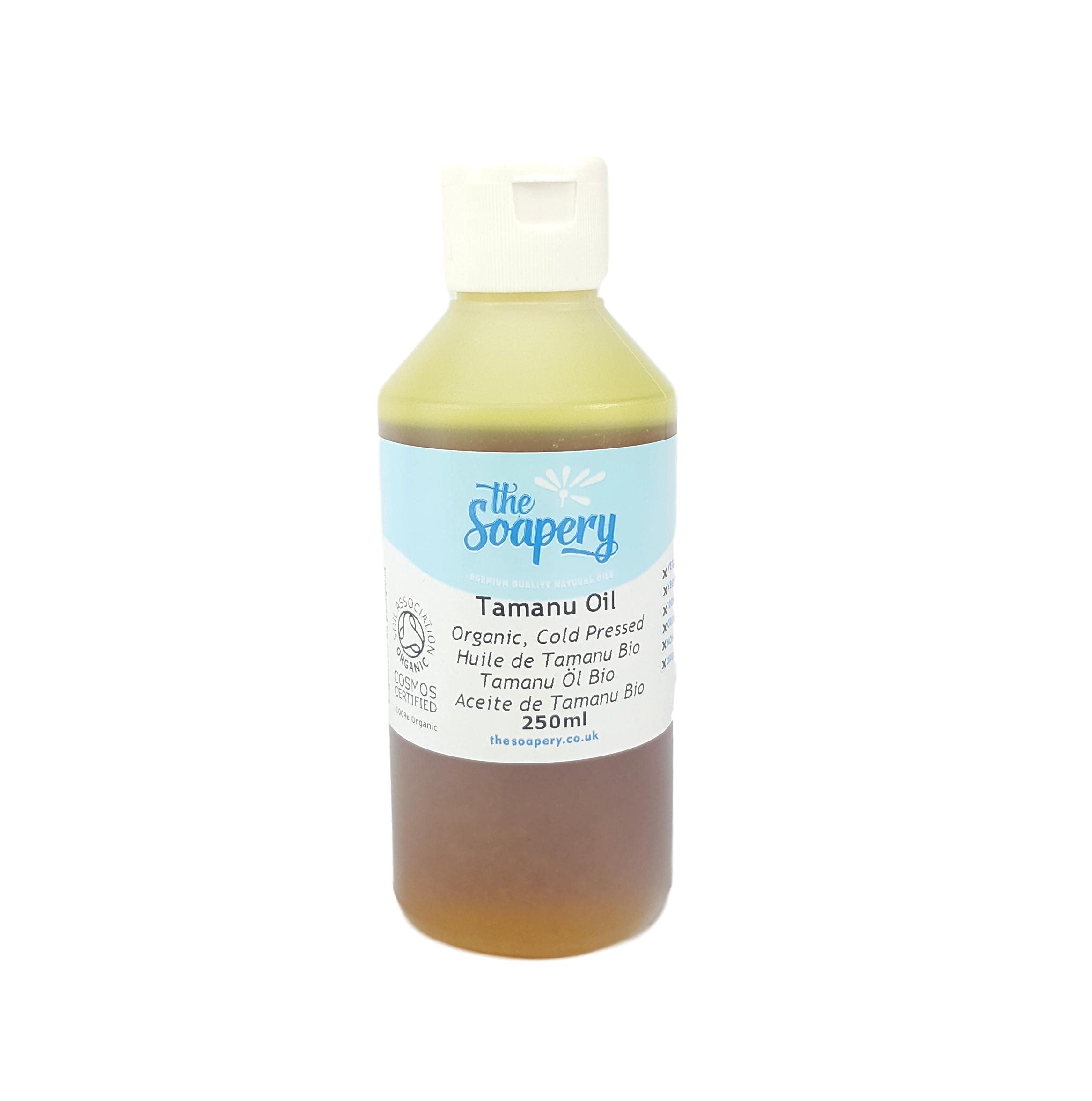 Tamanu Oil 250ml - Cold Pressed Certified Organic by the Soil Association 100% Pure and Natural