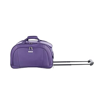 Safari Polyester 55 cms Purple Softsided Carry-On (Torch RDFL 55)