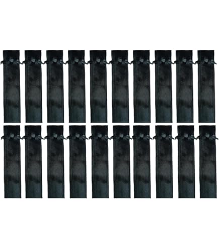 Koceci 36 Pcs Velvet Pen Pouch Black Soft Single Pen Holder - View #7