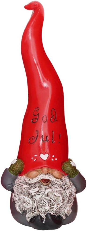 Swedish Tomte,Santa Figurine - Scandinavian Gnome Statue - DAYOUZAI Christmas Gift Birthday Present - Home hanging Ornaments Christmas Decoration Table Decor